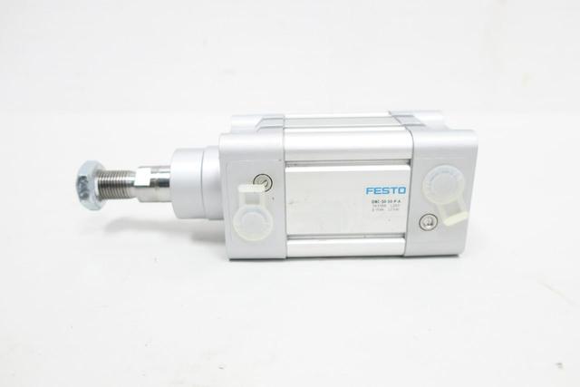 FESTO 163366 DNC-50-10-P-A DOUBLE ACTING PNEUMATIC CYLINDER 50MM 10MM 12BAR