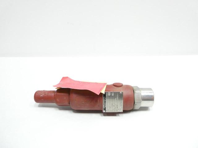 FARRIS 27DA33-F20 STEEL THREADED RELIEF VALVE 65PSI 1IN NPT 27GPM 1D1