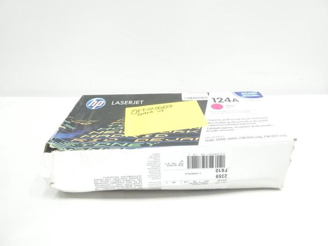 GENUINE HEWLETT PACKARD HP Q6003A LASERJET 124A MAGENTA PRINT CARTRIDGE OEM