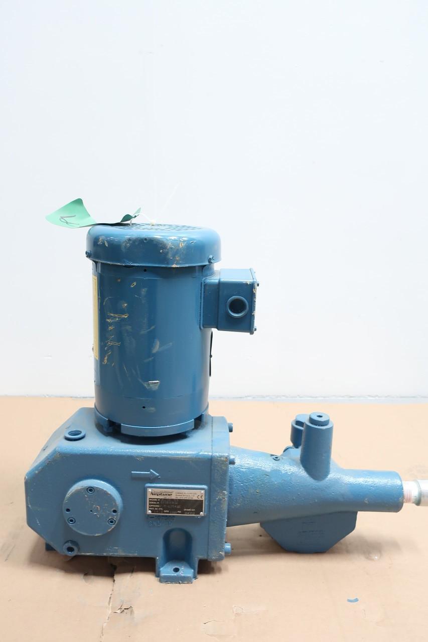 NEPTUNE 6150-N3 METERING PUMP 14GPH 2000PSI 575V-AC 1HP