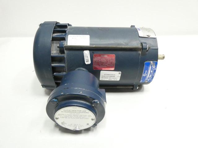 LEESON WA 6T34XC47A K AC MOTOR 56C 3PH 1HP 3450RPM 230/460V-AC