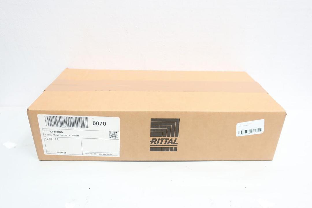 RITTAL 4116000 STEEL WIRING PRINT POCKET