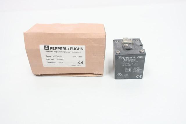PEPPERL FUCHS MPG6HD FIBER OPTIC HEAD