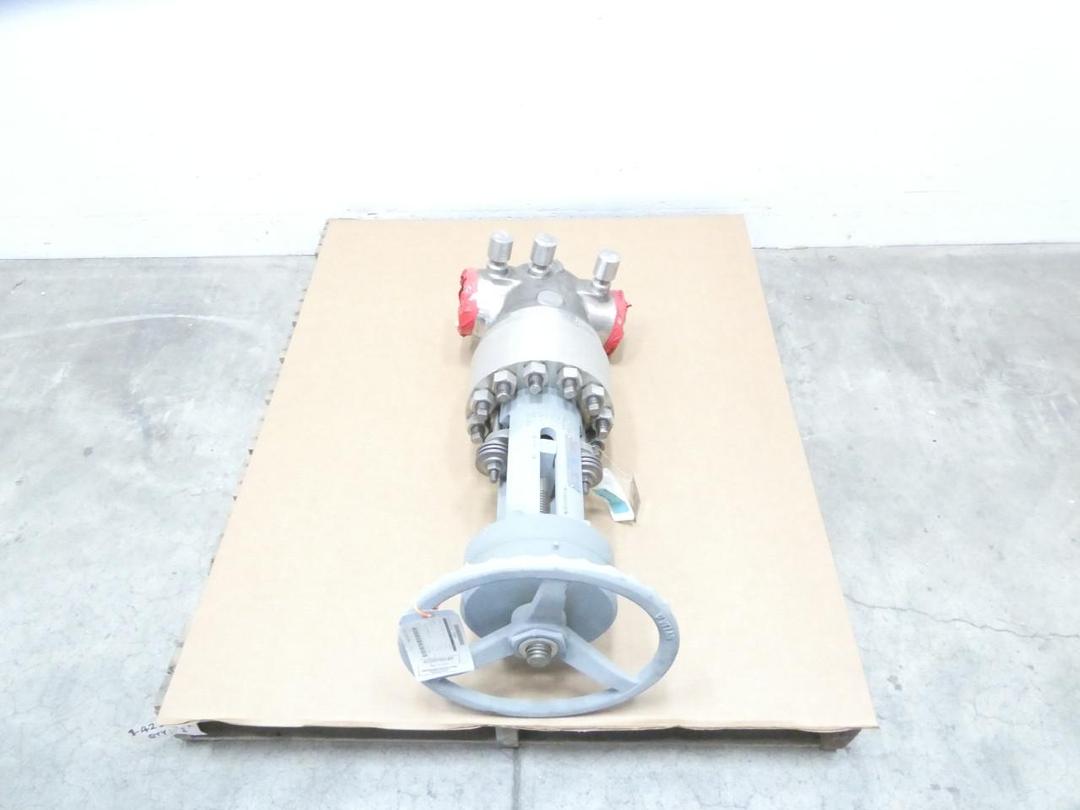 VELAN B12-0054B-13PSN MANUAL STAINLESS BUTT WELD WEDGE GATE VALVE 4IN 150