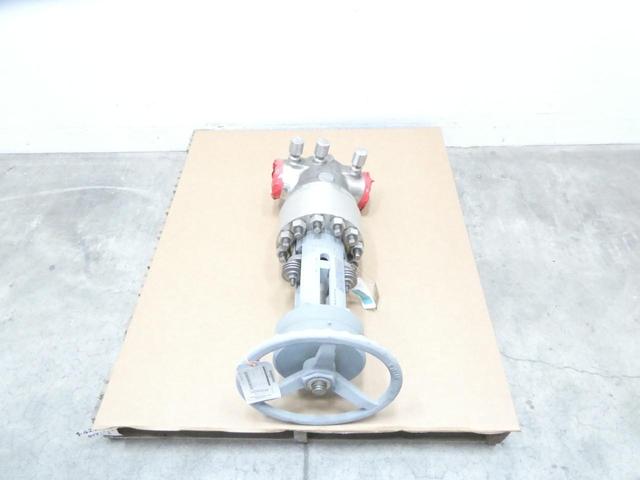 VELAN B12-0054B-13PSN MANUAL STAINLESS BUTT WELD WEDGE GATE VALVE 4IN 150