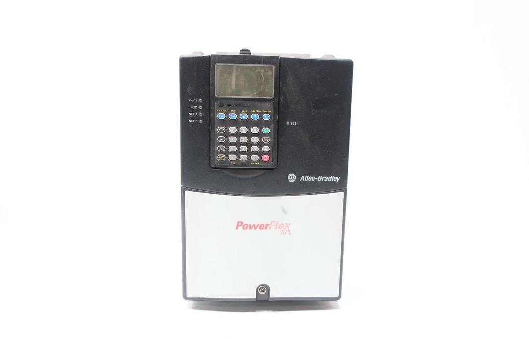 ALLEN BRADLEY 20AD014A0AYNANNN POWERFLEX 70 AC DRIVE 0-400HZ 0-460V-AC 10HP