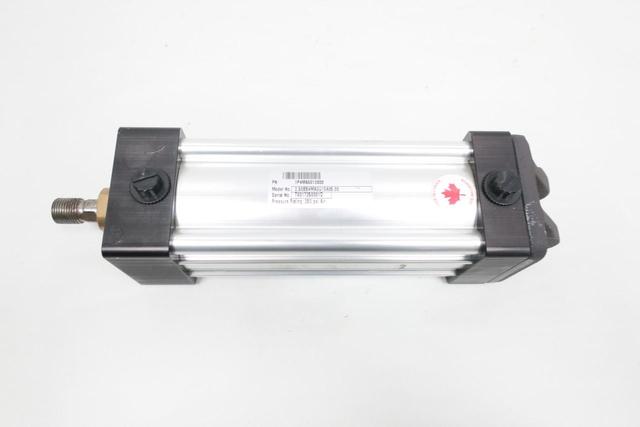 PARKER 02.50 BB4MA2U13A 5.000 DOUBLE ACTING PNEUMATIC CYLINDER 2.5IN 5IN 250PSI