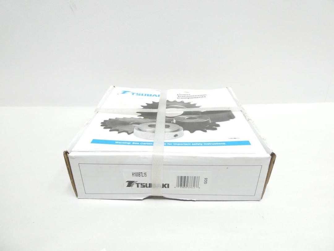 TSUBAKI H100BTL15 SINGLE ROLLER CHAIN SPROCKET 15T