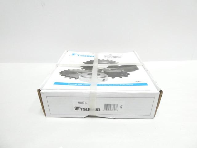 TSUBAKI H100BTL15 SINGLE ROLLER CHAIN SPROCKET 15T