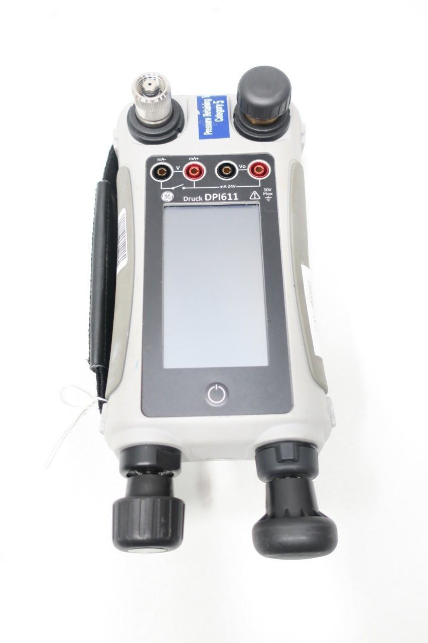 GENERAL ELECTRIC GE DRUCK DPI611-07G HAND HELD PRESSURE CALIBRATOR