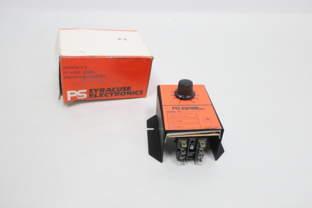 PS SYRACUSE STR-20311 TIME DELAY RELAY