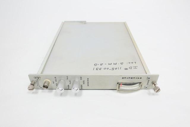 NATIONAL NUCLEAR CORP 838-02A RATEMETER MODULE