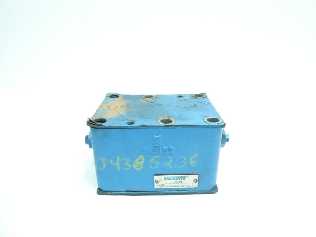 VICKERS DGFN 06 50 HYDRAULIC FLOW CONTROL VALVE