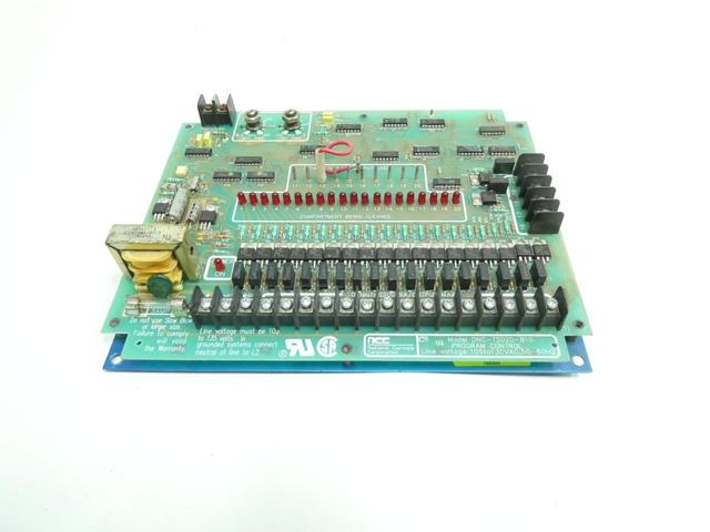 NCC DNC-T2020-B10 PROGRAM CONTROL BOARD 105-135V-AC