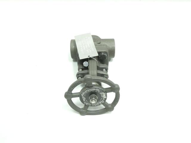 DOUGLAS CHERO API624 MANUAL STEEL SOCKET WELD GLOBE VALVE 1IN 800