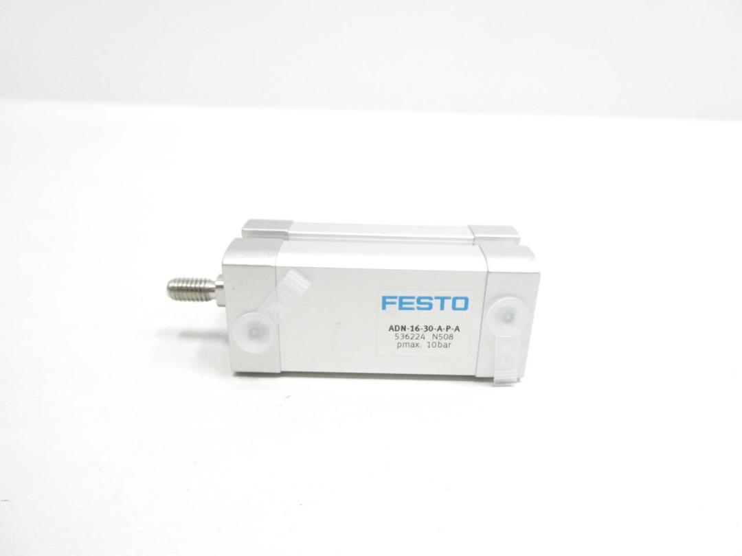 FESTO ADN-16-30-A-P-A DOUBLE ACTING PNEUMATIC CYLINDER 16MM 30MM 10BAR