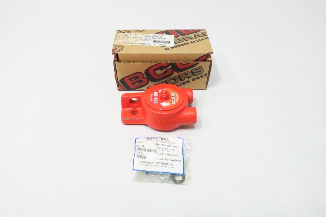 VIBCO BB-160 PNEUMATIC VIBRATOR 1/4IN 140LBS 60PSI