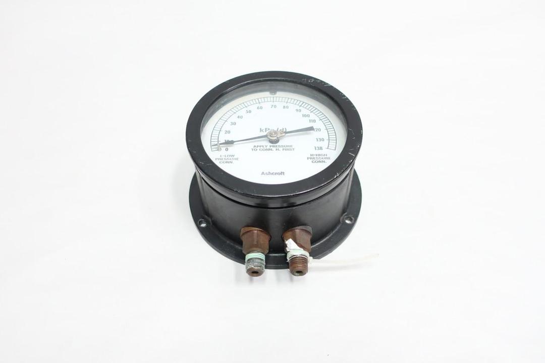 ASHCROFT PRESSURE GAUGE 4IN 1/4IN NPT 1-138KPA