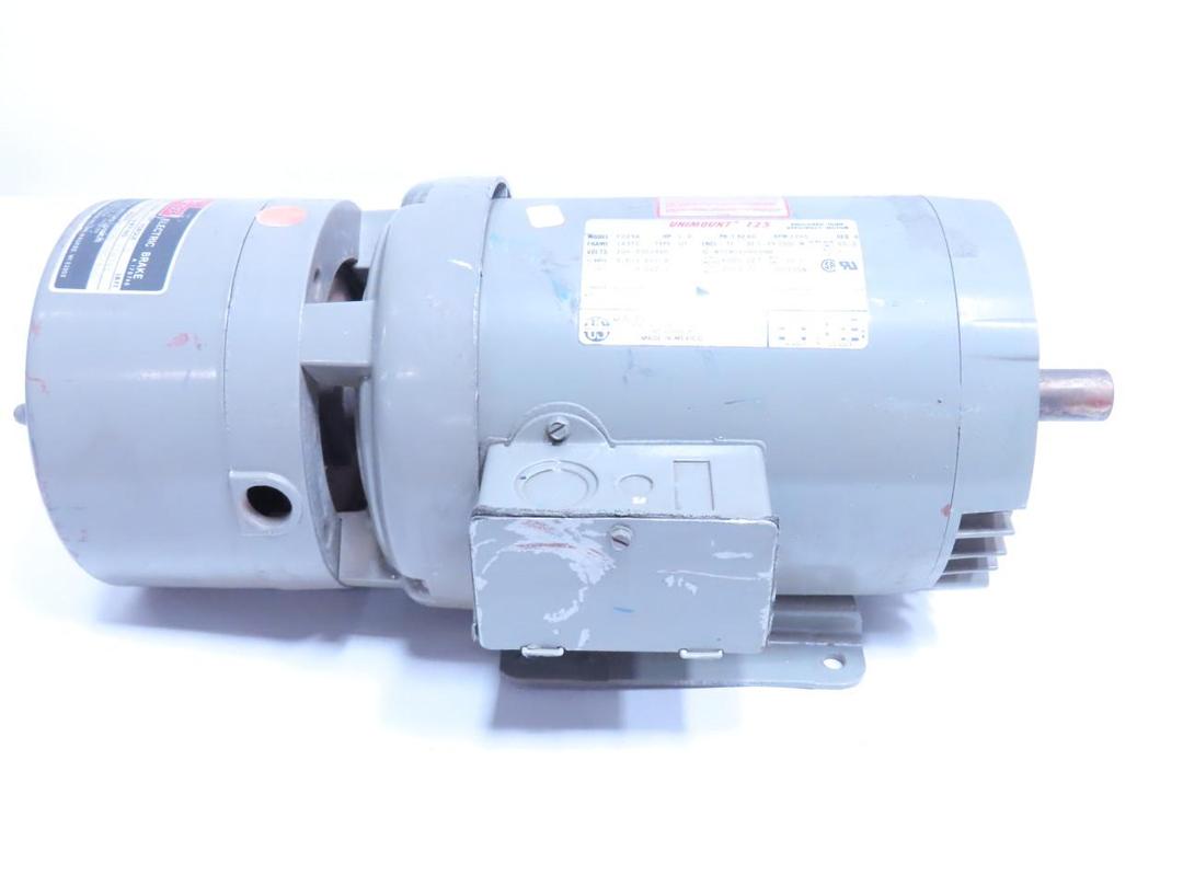 US MOTORS UT-TE AC MOTOR 143TC 3PH 1HP 1745RPM 208-230/460V-AC