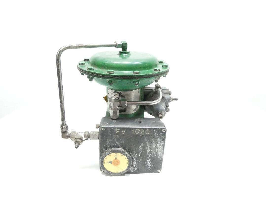FISHER V100 VEE-BALL 1052 SIZE 20 PNEUMATIC STAINLESS BALL CONTROL VALVE 1IN 600