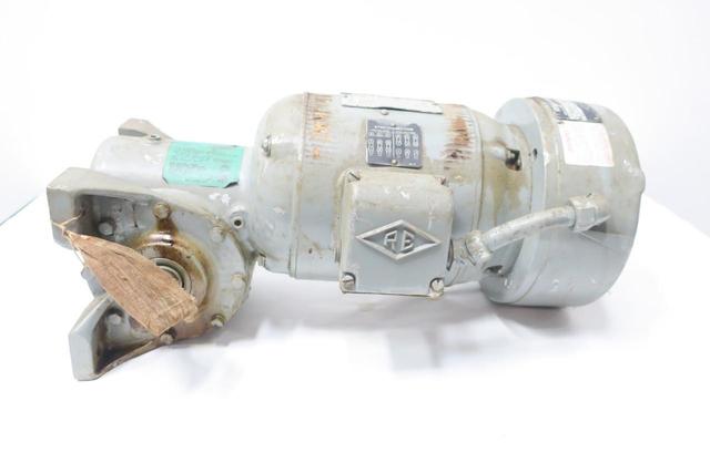REULAND GOBW1-24 1788 GEARMOTOR 72RPM 3PH 1-1/2HP 220/440V-AC