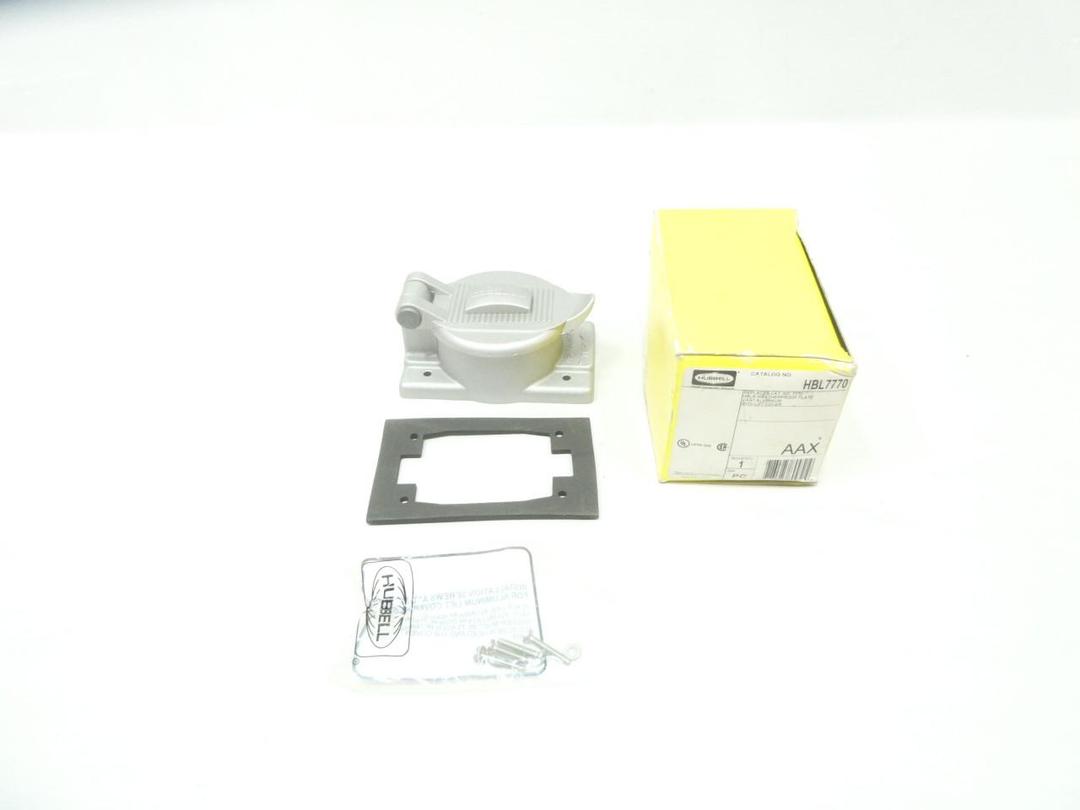 HUBBELL HBL7770 WEATHERPROOF PLATE W/ LIFT COVER