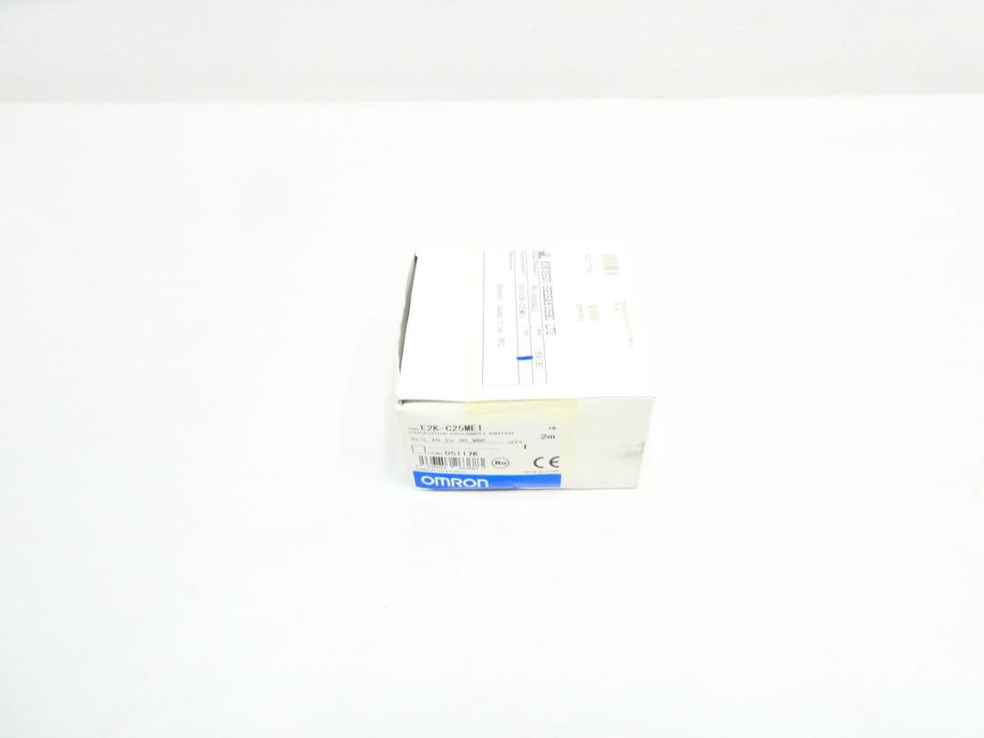 OMRON E2K-C25ME1 CAPACITIVE PROXIMITY SWITCH 10-30V-DC