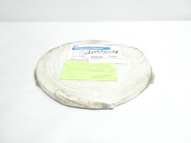 JM CLIPPER G22 THERMO-CHEM FIBER GLASS TAPE 1/2IN 1/8IN 100FT