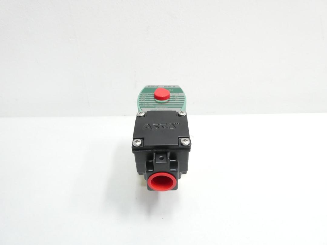 ASCO JKC8210G009 RED-HAT II SOLENOID VALVE 125V-DC 3/4IN NPT