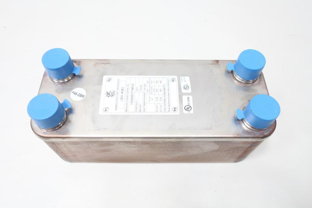 AIC LB31-40XJ BRAZED PLATE HEAT EXCHANGER 435PSI 0.28GAL
