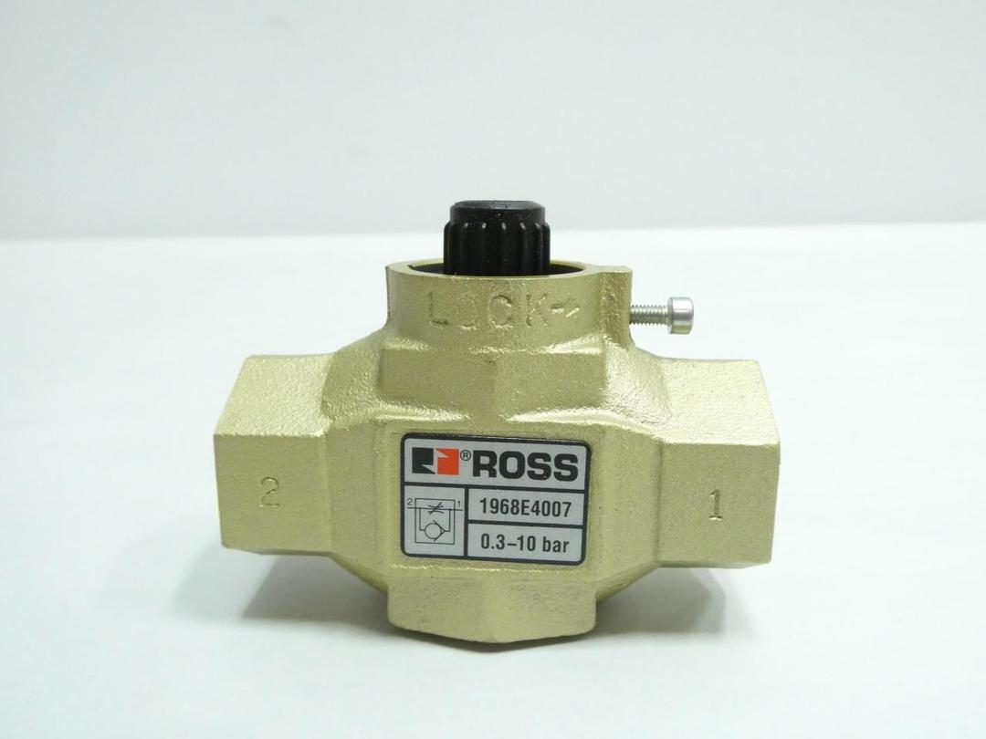 ROSS 1968E4007 PNEUMATIC FLOW CONTROL VALVE 1/2IN NPT 10BAR