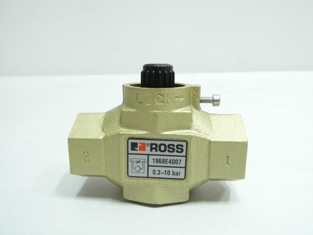ROSS 1968E4007 PNEUMATIC FLOW CONTROL VALVE 1/2IN NPT 10BAR