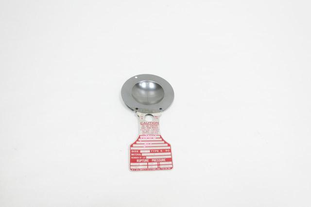 BS&B S-90 1-1/2IN RUPTURE DISC 275PSI @ 125F