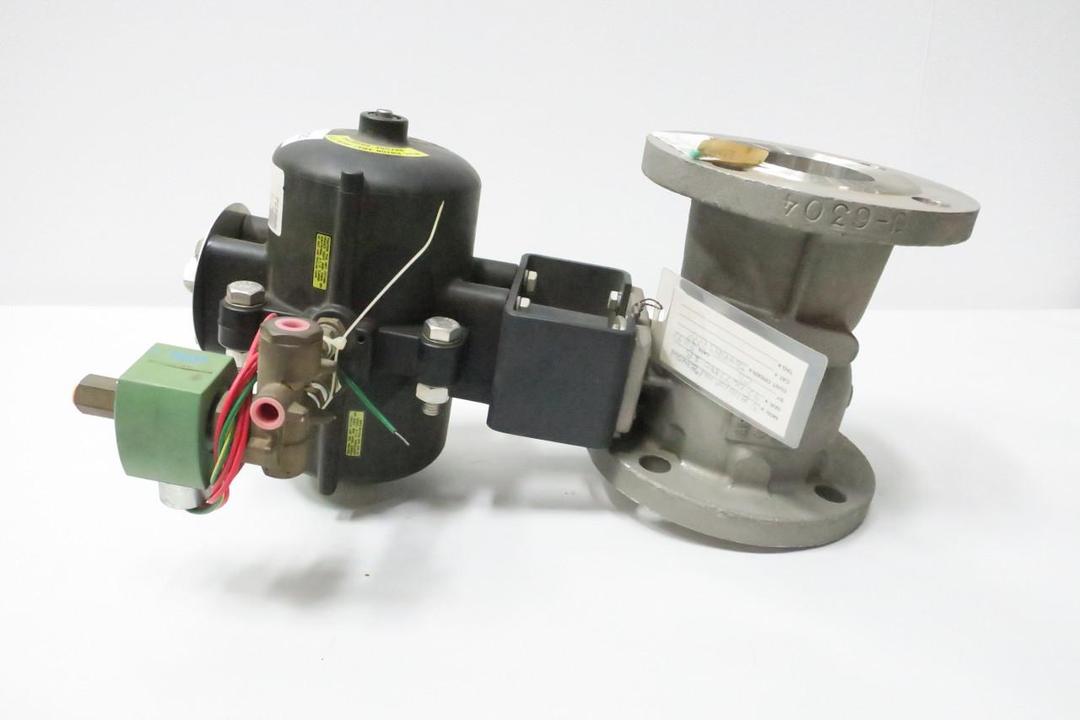 CONBRACO 8710001 PNEUMATIC STAINLESS FLANGED BALL VALVE 3IN 150
