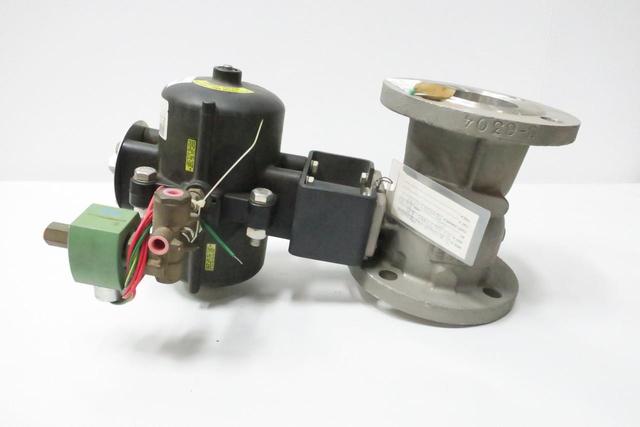 CONBRACO 8710001 PNEUMATIC STAINLESS FLANGED BALL VALVE 3IN 150