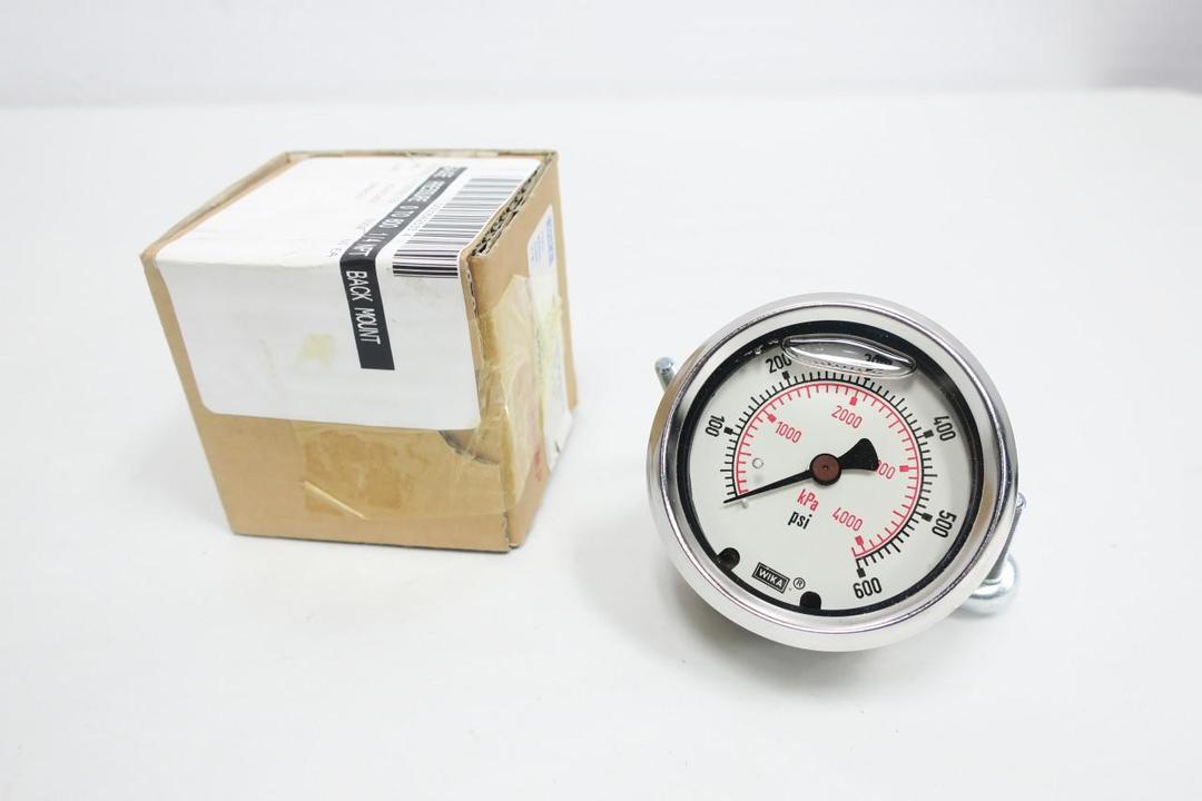 WIKA 9456007 PRESSURE GAUGE 0-600PSI 2-1/2IN 1/4IN NPT