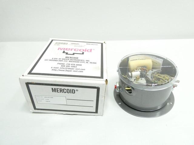 MERCOID DPA-43-2-65E PRESSURE SWITCH 0-80PSI 120/240/440V-AC