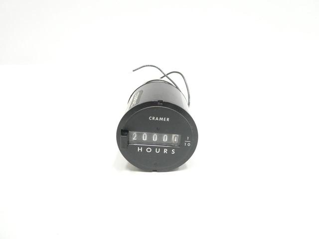 CONRAC 636Y CRAMER HOURS COUNTER 24V-AC