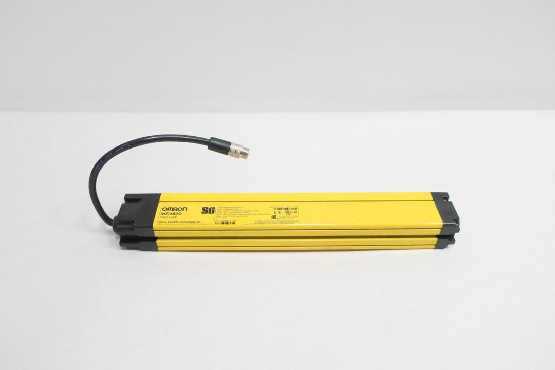 OMRON MS4800 MINISAFE LIGHT CURTAIN TRANSMITTER 24V-DC
