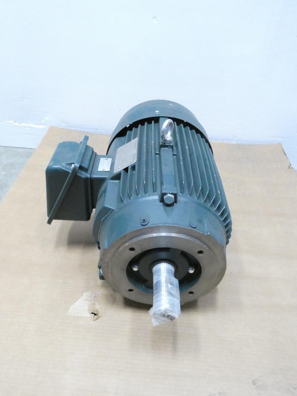 TOSHIBA 0154SDSR42A-P AC MOTOR 254TC 3PH 15HP 1770RPM 230/460V-AC