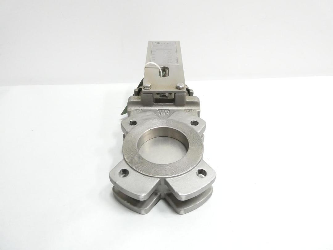 PMP ZFI-M STAINLESS LUGGED KNIFE GATE VALVE 3IN