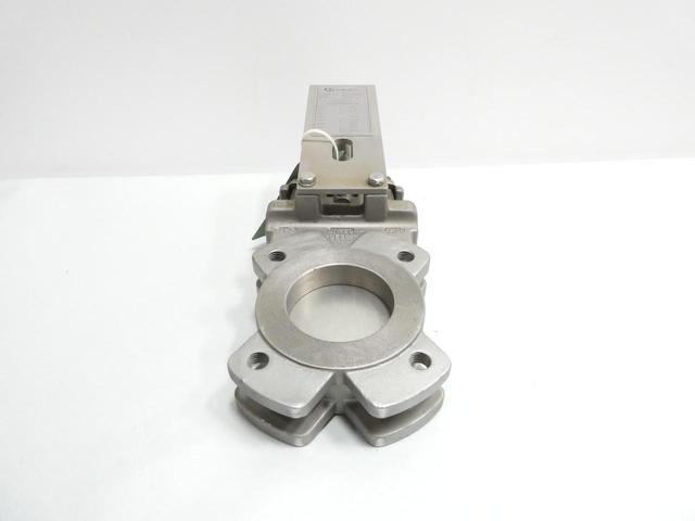PMP ZFI-M STAINLESS LUGGED KNIFE GATE VALVE 3IN