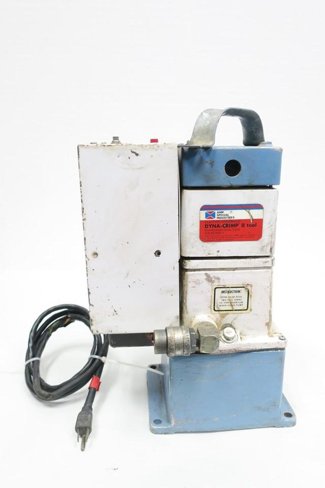 AMP 601501-1 DYNA-CRIMP II ELECTRIC HYDRAULIC CRIMP TOOL 8600PSI