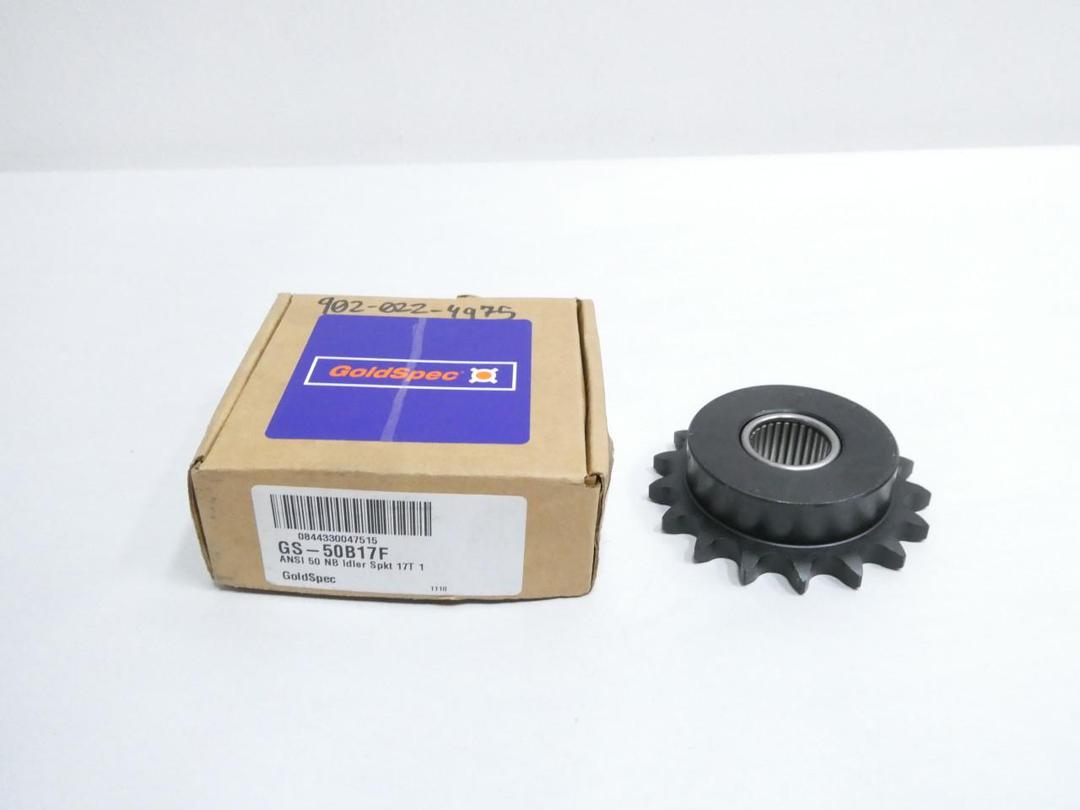 GOLDSPEC GS-50B17F SINGLE IDLER CHAIN SPROCKET 17T
