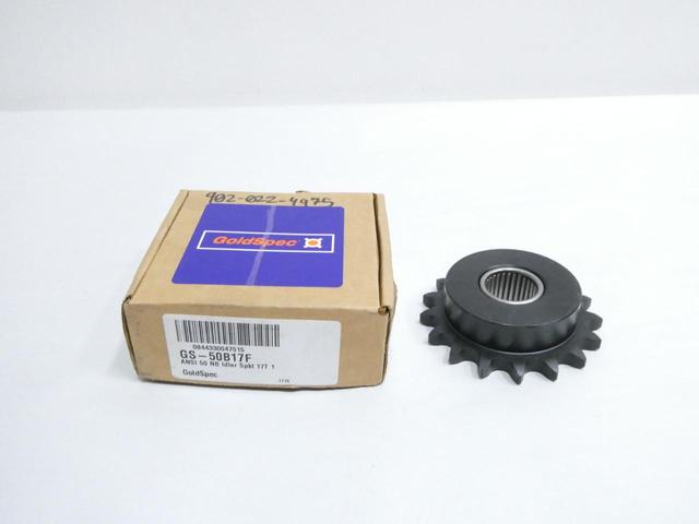 GOLDSPEC GS-50B17F SINGLE IDLER CHAIN SPROCKET 17T
