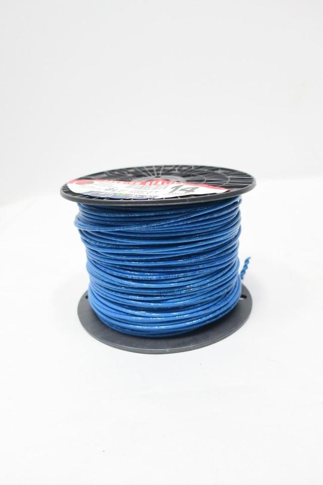 UNITED COPPER INDUSTRIES 0018781 14G THHN/THWN-2/MTW BLUE MACHINE TOOL WIRE
