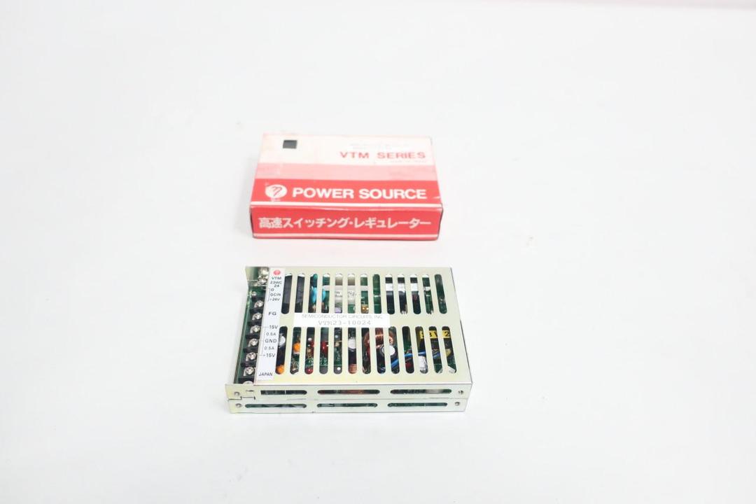 ETA VTM23WC24 DC TO DC POWER CONVERTER 24V-DC 0.5A AMP 15V-DC