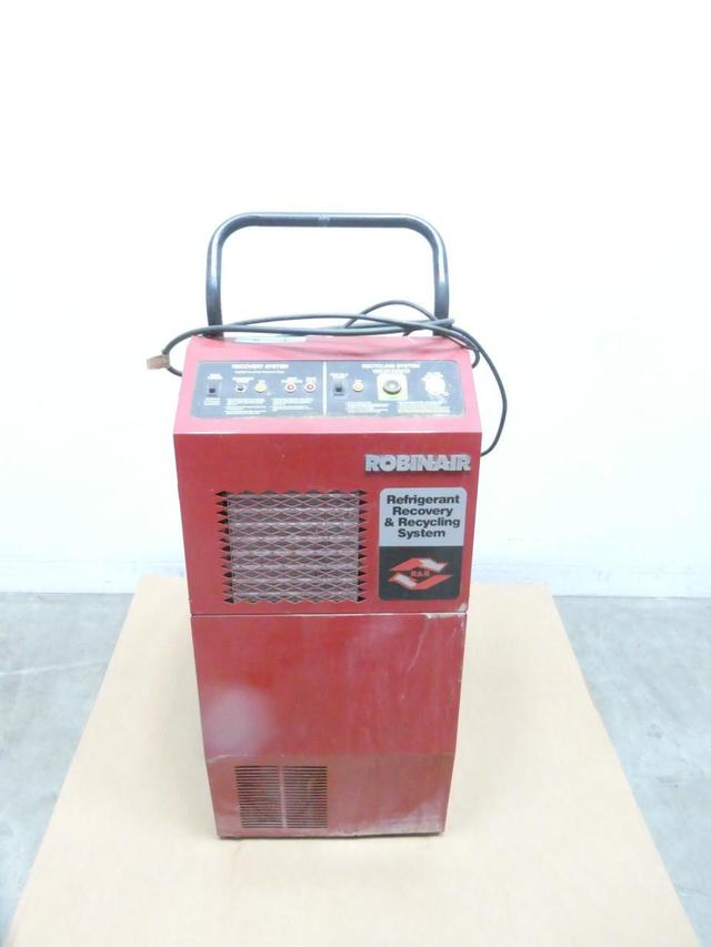 ROBINAIR 17500B REFRIGERANT RECOVERY AND RECYCLING STATION 115V-AC