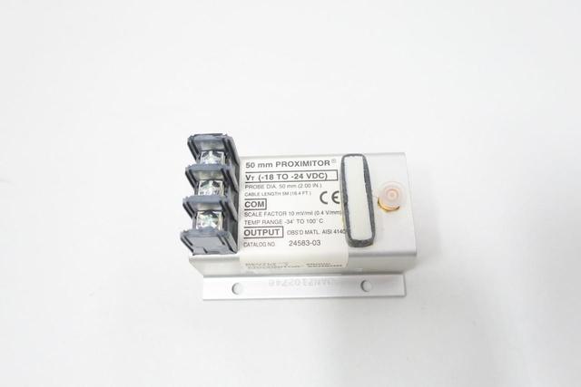 BENTLY NEVADA 24583-03 PROXIMITOR SENSOR 18-24V-DC