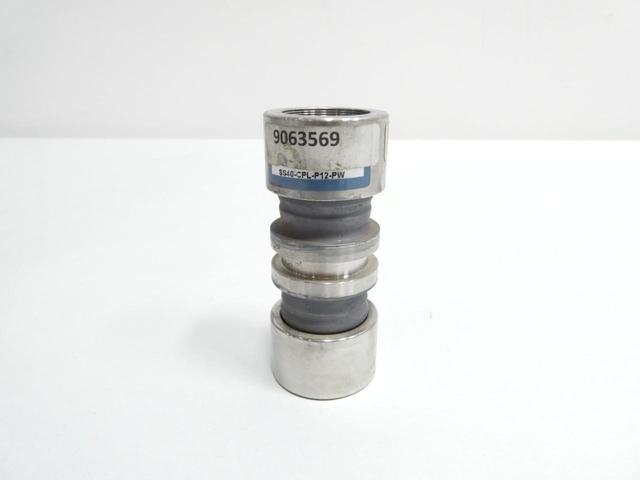 LOKRING SS40-CPL-P12-PW STAINLESS PIPE COUPLING 3/4IN